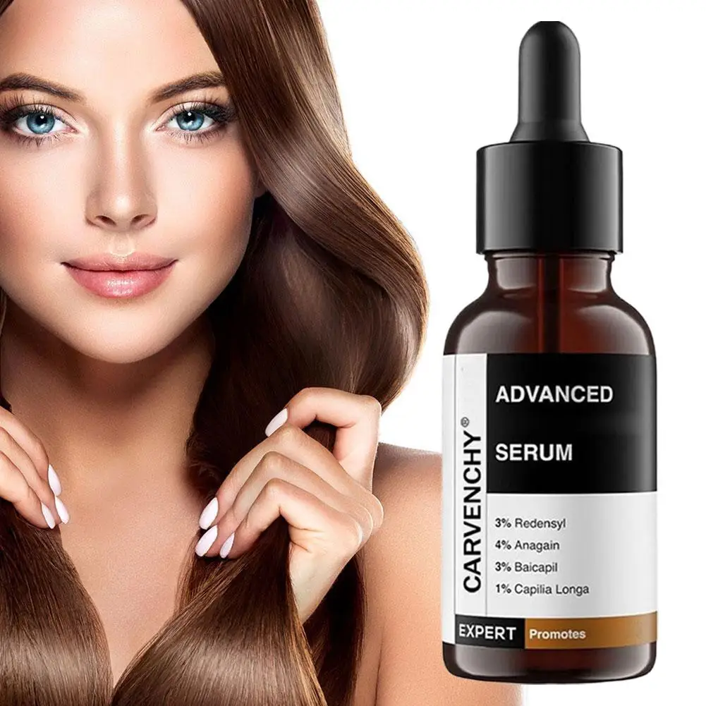 مصل الشعر المتقدم جوهر العناية بالشعر يغذي فروة الرأس للجنسين بيئة العناية بالشعر 30 مل يحافظ على U1K9