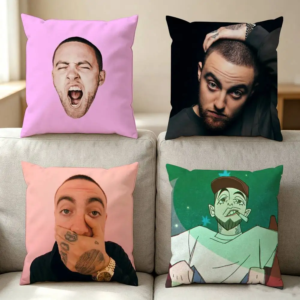 M-Mac m-miller Throw Pillow Case 50x50cm DIY Square Pillowcase Square Office Cushion Cover