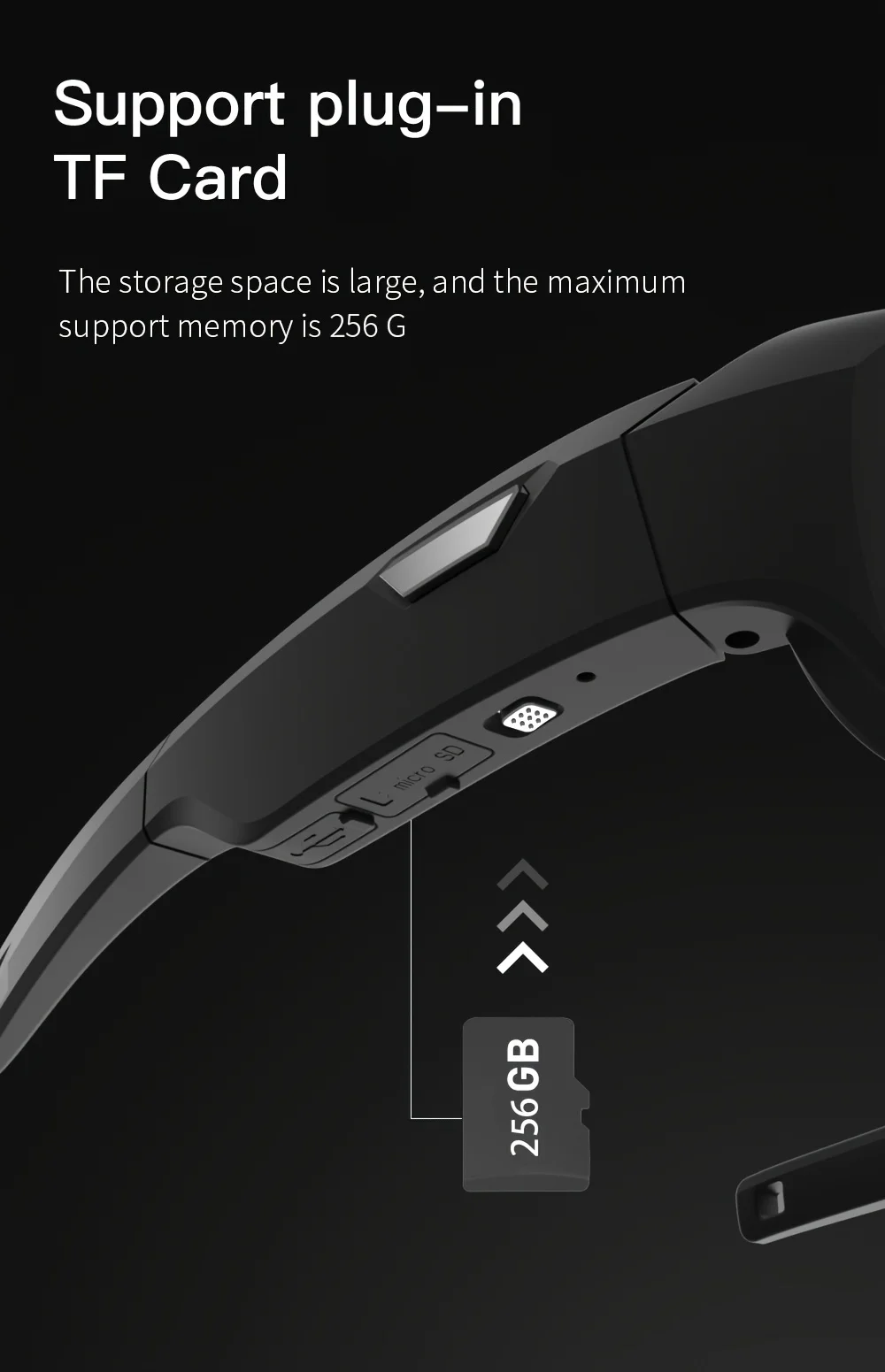Design of camera glasses