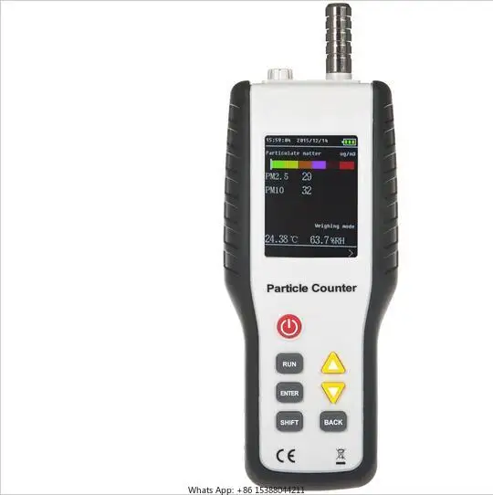 HT-9600 High Sensitivity PM2.5 Detector Particle mo nitor Professional Dust Air Quality mo nitor Handheld Particle Counter