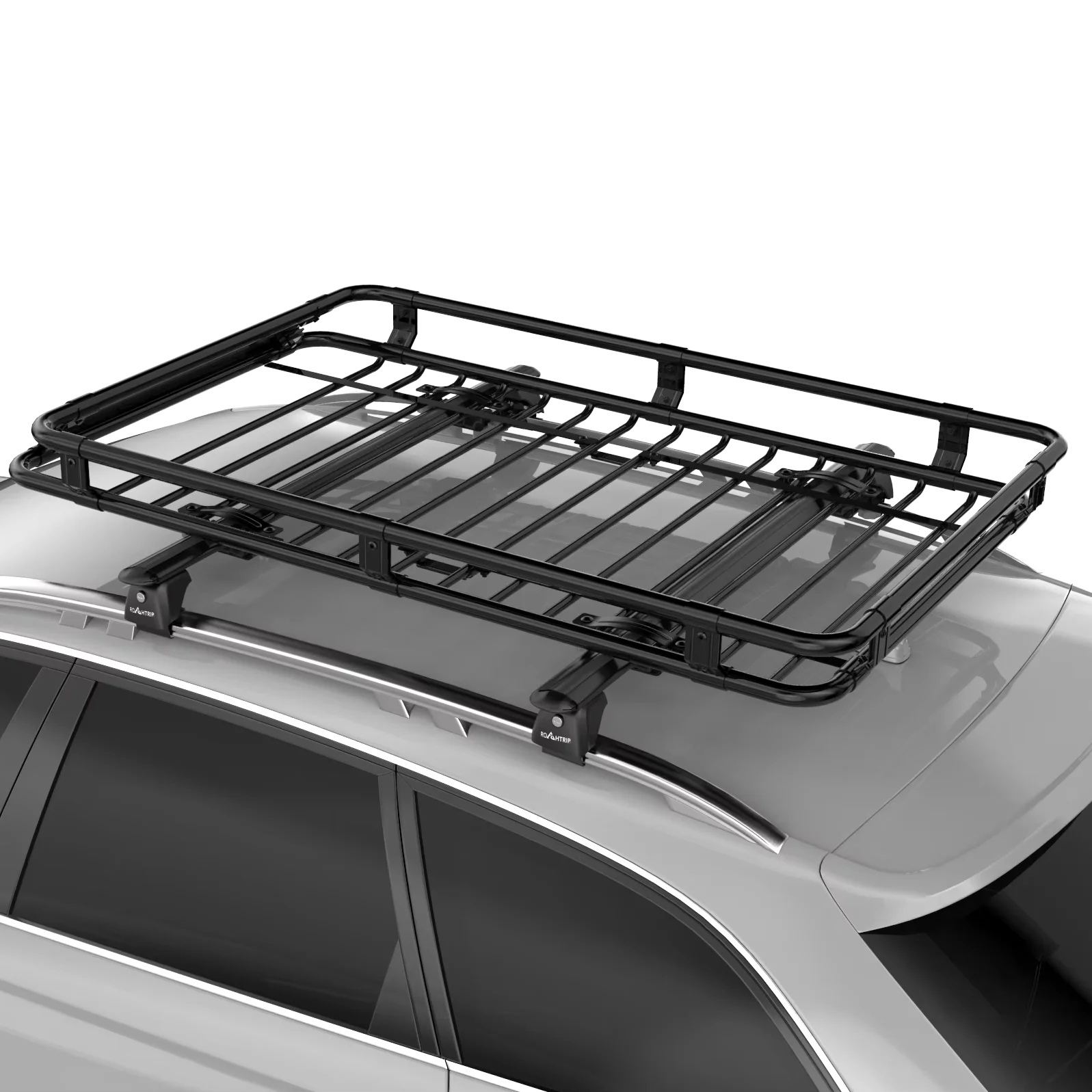

Universal Car Roof Basket Cargo Carrier High Quality Low Noise Roof Cargo Rack Steel Pipe Roof Rack