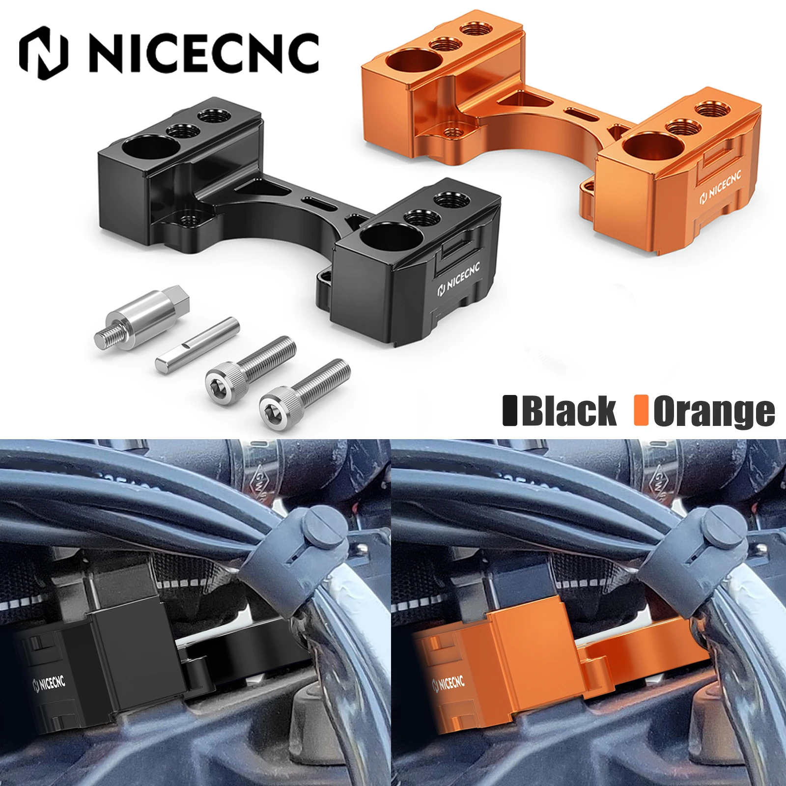 

For Husqvarna 2022-2023 Norden 901 1" Handlebar Riser Steering Damper Mount 790 890 Adv S Adventure R Adventure R Rally 2019-24