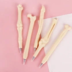 Creative Bone Shape Ballpoint Pen New Unique Cute Student School Office Supplies Blue Medium Oil Pen Gift Promotion Stationery