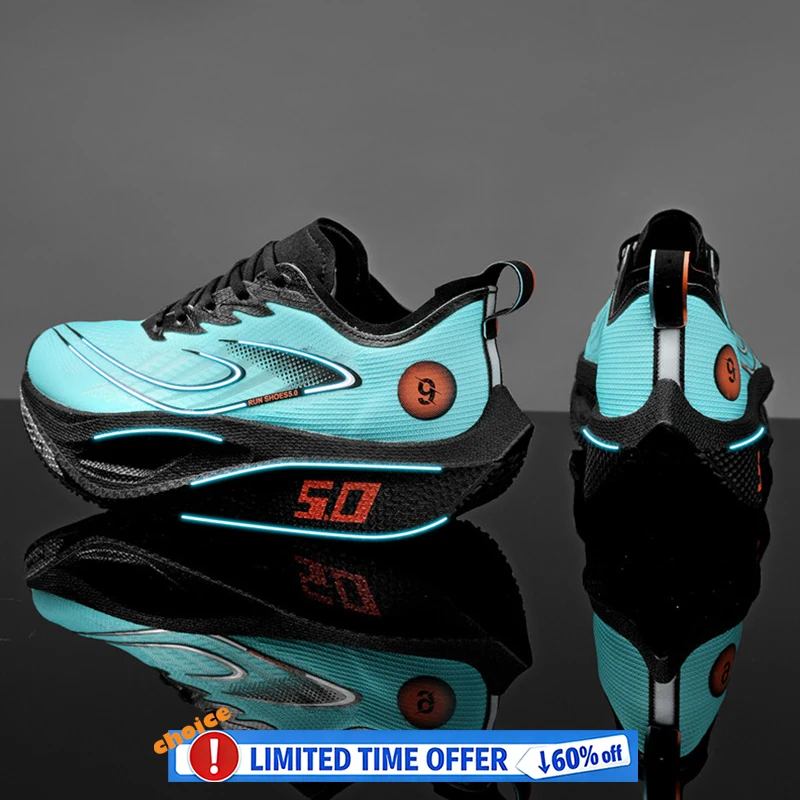 

Кроссовки из карбоновой пластины для мужчин и женщин со стабильной поддержкой, сверхлегкая подошва с попкорном, легкие тренировочные кроссовки для марафонских гонок