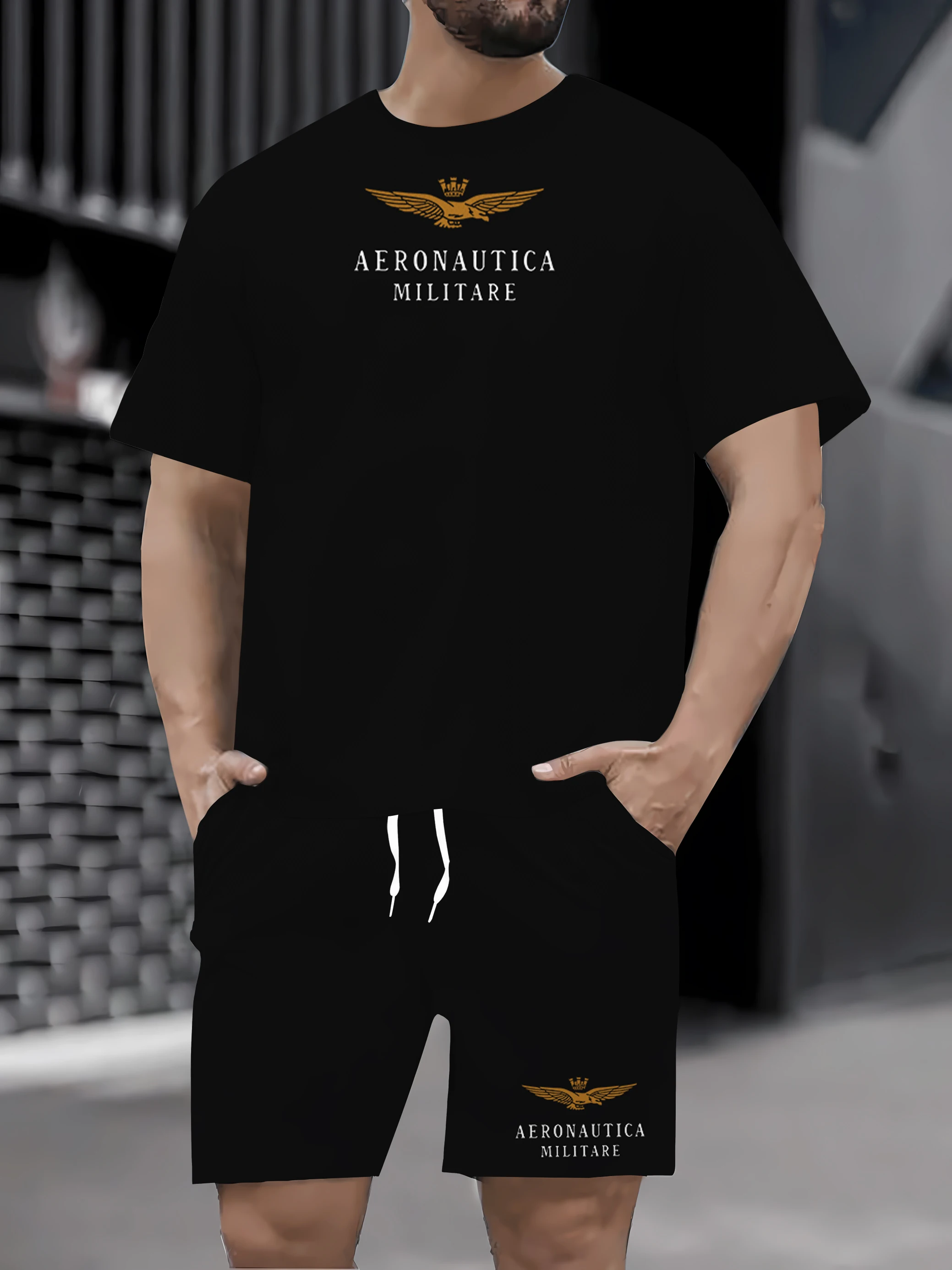 2025 الربيع/الفيرا نوفو conjunto دي السراويل عادية دي كور سوليدا masculina ، conjunto دي دواسيس دي برايا ليف ، كافي الاسمية