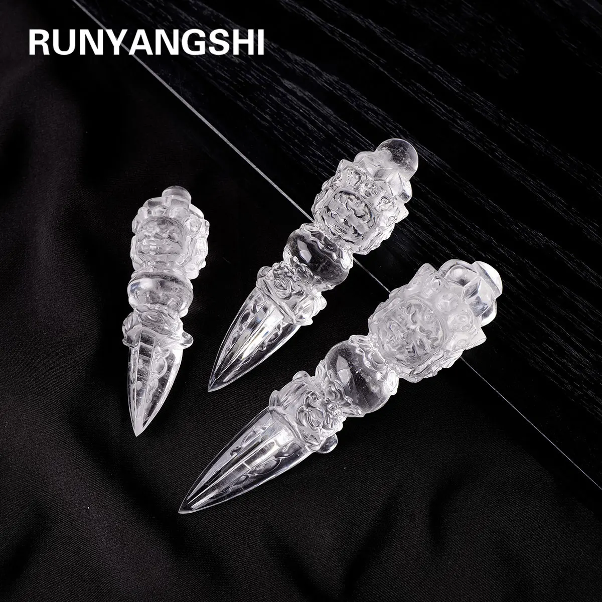 

1 шт. натуральные кристаллы целебные камни прозрачный кварц Jin Gangchu ручной кристалл фэн-шуй гадание орнамент украшение дома