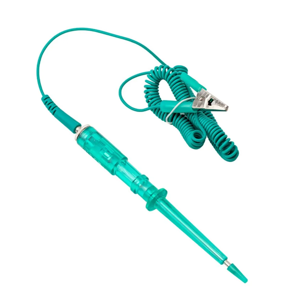 

6V-12V Car Circuit Tester Pen Green Probe Pen Voltage Circuit Test Automotive Repair Tool Digital Test Lamp Test Lamp Probe Pen