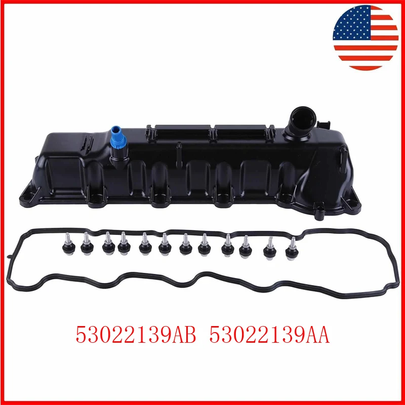 

Inlet Manifold Valve Cover Compatible for GrandCherokee 4.7L Flex/Gas 2008 Replaces 53022139AB 53022139AA