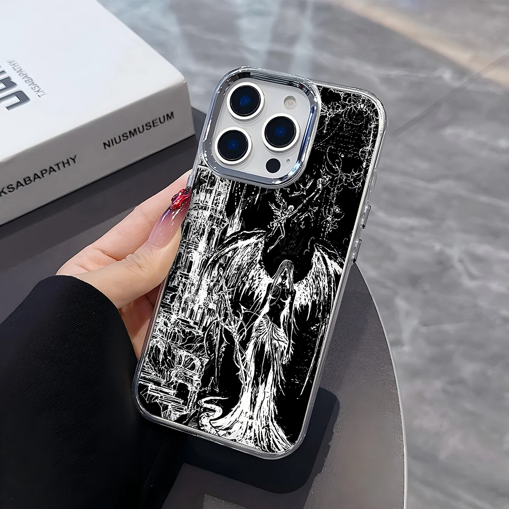 Gothic Cyber Sigil Cross Phone Case for Samsung Galaxy A56 A36 A26 A06 A55 A35 A16 A06 A54 A34 A25 A24 A15 A14 A73 A53 A33 4G 5G - view 6