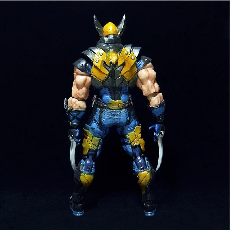 

Новинка в наличии Play Arts 26 см Marvel X-Men Росомаха, экшн-фигурка, модель игрушки, Коллекционная модель, игрушка в подарок для друзей, украшение для мальчика