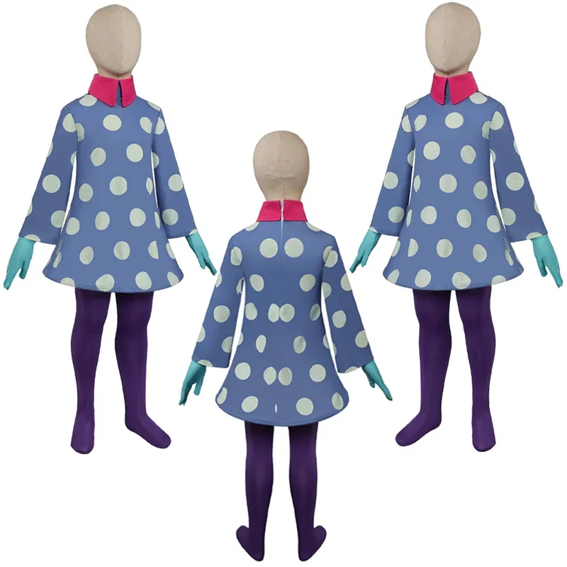 Envy Cosplay Child Girls Fantasy 2024 Cartoon In Side 2 Costume Disguise Kids Roleplay Fantasia Outfits Children Halloween Cl&J1