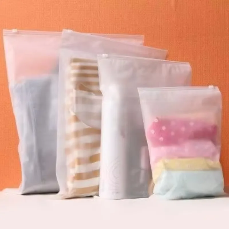 Women Transparent Frosted Cosmetic Bag Travel  Make Up Case Makeup Organizer Storage Pouch Toiletry Wash Bath Cloth Storage Bags
