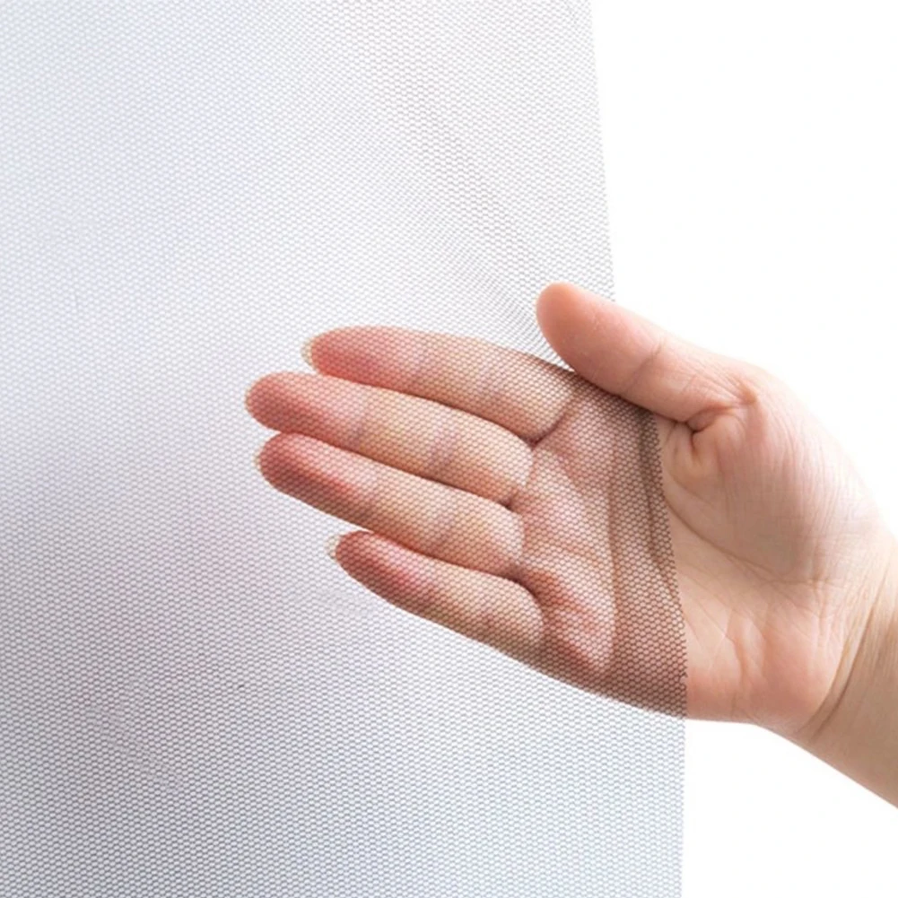 

Противомоскитная сетка, устойчивая к разрыву, москитная насекомая, летающая сетка от насекомых, занавеска «сделай сам», самоклеящаяся, простая в использовании для дома, комнаты, кухни