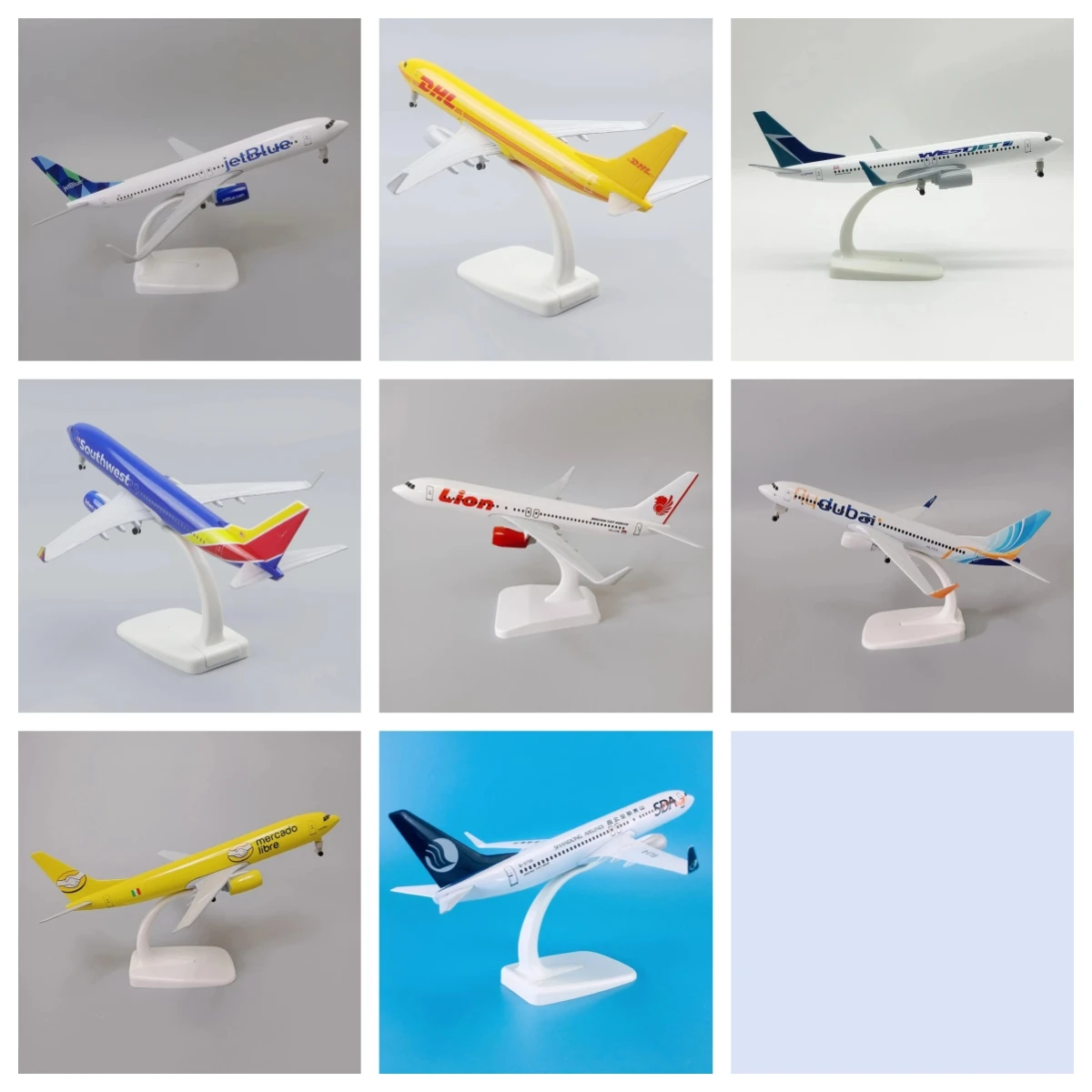 

Toy Planes 20cm Boeing 737 B737 Series Airlines Airways Alloy Metal Airplane Model Diecast Aircraft Wheels Souvenir Collection