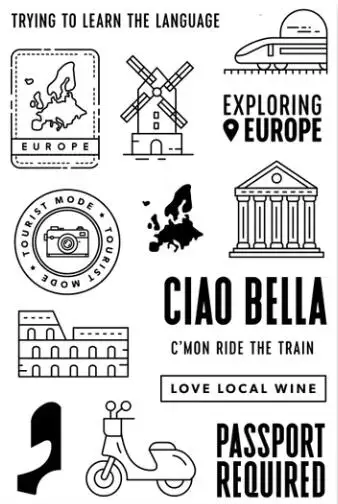 New English Clear Stamp For DIY Scrapbooking/Card Making  A6517