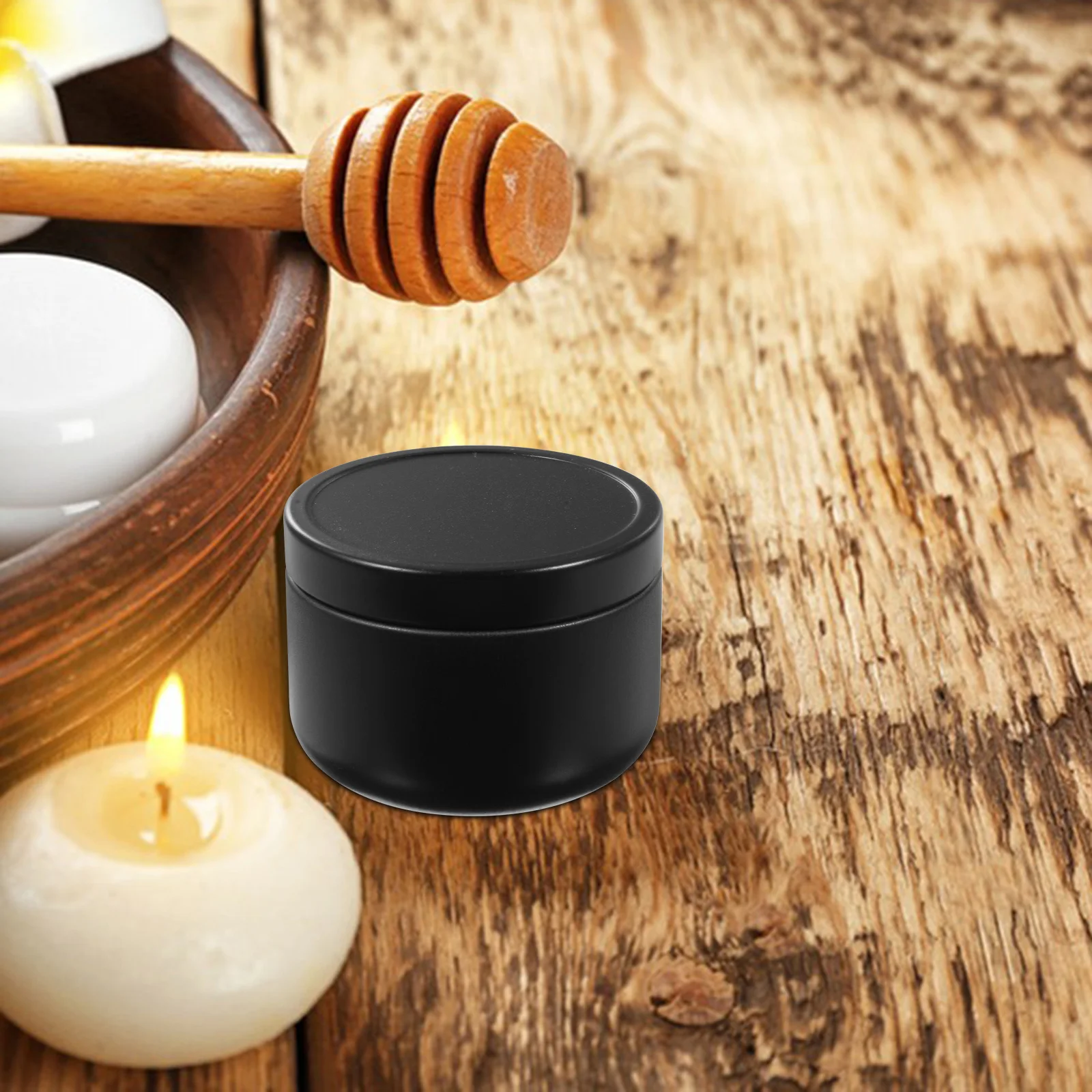 

12Pcs Tins Tinplate Storage Boxes for DIY Jars Balm Jar Candy Jewelry Cosmetics Containers Balm Jar