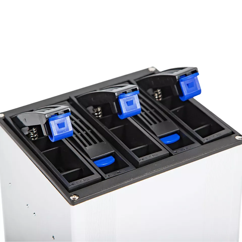 حاوية القرص الصلب قفص مبادلة ساخنة 5-Bay 3x5.25 "Drive Bays 5x SATA 3.5"/2.5"Sas HDD #5