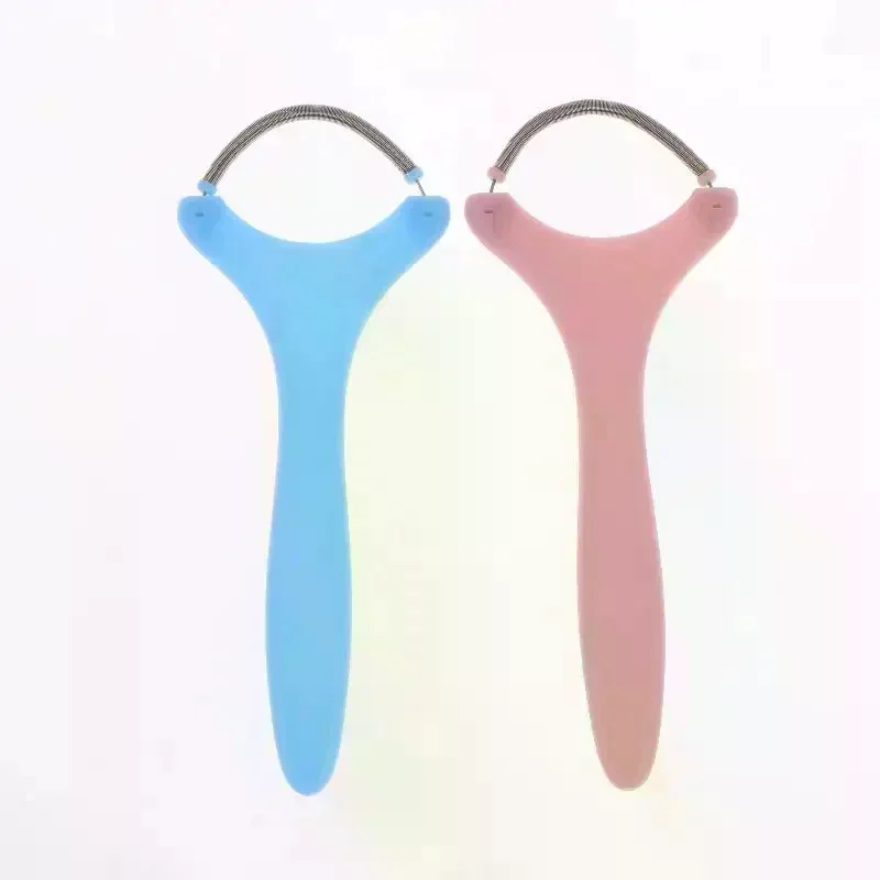Manual Spring Design Facial Hair Remover Portable Lightweight Face Hair Removal Tool Longer Lasting Soft Skin Threading Epilator