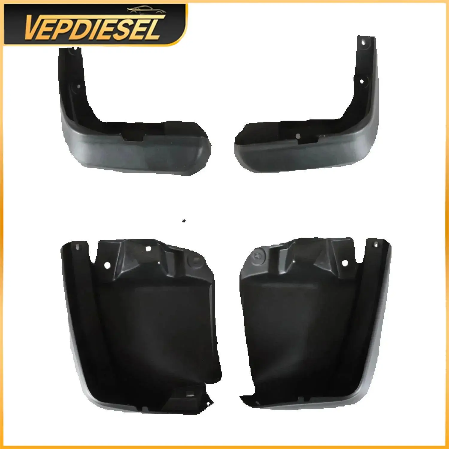 74560TR0A01 4PCS Splash Guard Mud Flap for FOR Honda Civic 2012 2013 2014 2015