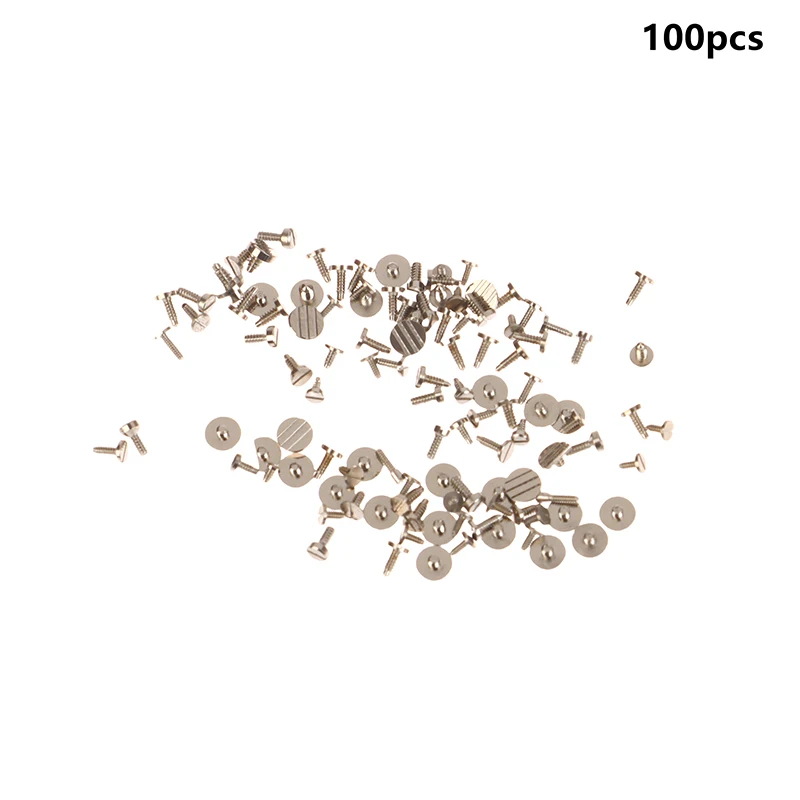 100pcs Randomly Shipped In Various Sizes Precision Micro Miscellaneous Screws Watch Accessories Watch Movements Screws
