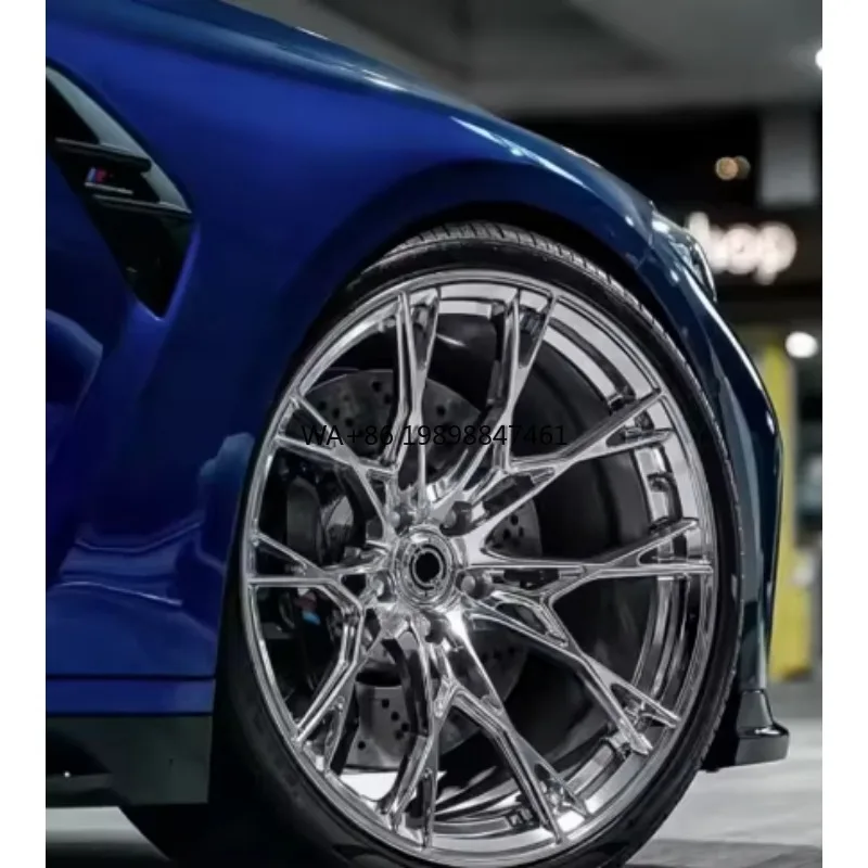 Rines de Aleación Forjados Aerodinámicos Personalizados Tipo Horquilla en Oferta, 18 24 Pulgadas 5x1143 5x112 5x130 5x120 6x1397, Ruedas de Aleación T6061