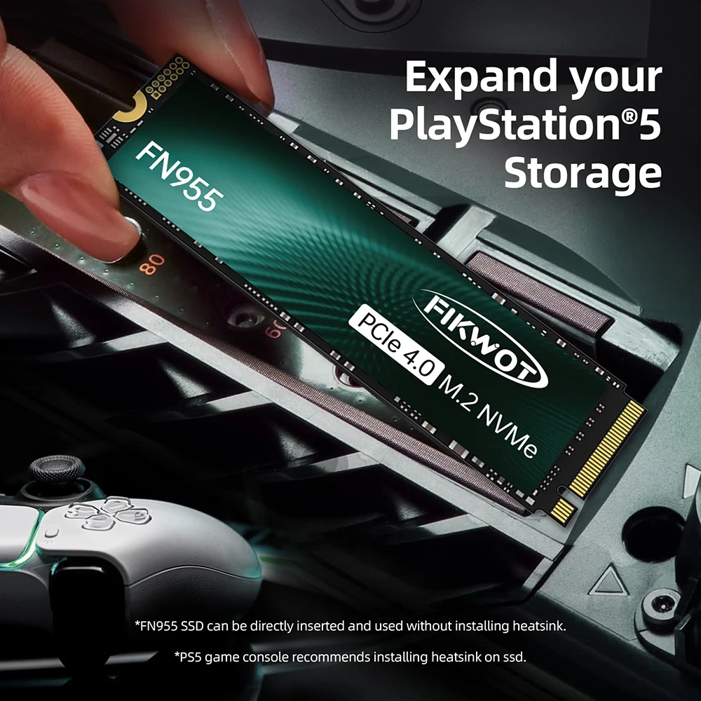 Fikwot FN955 M.2 SSD 4TB 2TB 1TB 7350MB/s PCIe4.0x4 NVMe1.4 M.2