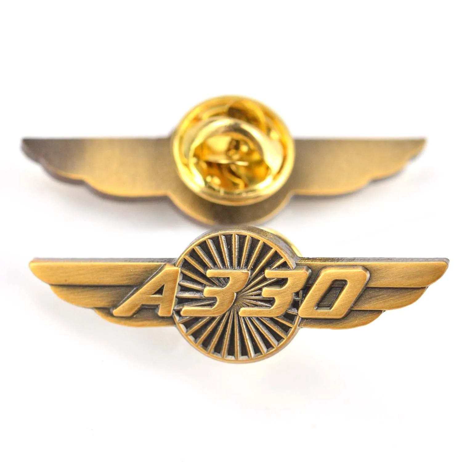 Metal Badge Zinc Alloy Enamel badges Custom High-end Metal Lapel Pin Badge Custom 3D metal enamel lapel pin and eagle pin badge