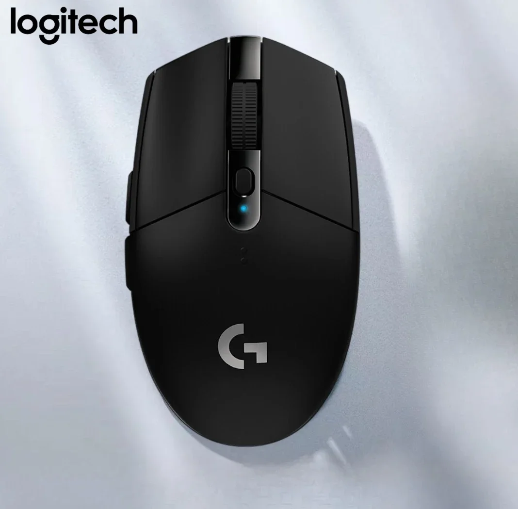 2025 ماوس الألعاب اللاسلكي Logitech G304 بطارية LIGHTSPEED HERO 250 ساعة 12000 ديسيبل متوحد الخواص 6 أزرار قابلة للبرمجة لـ CS2/LOL/PUBG