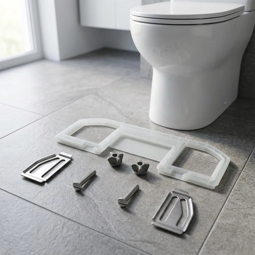 Bidet Seat Installation Accessories Kit With Screws Washers Brackets For Smart Toilet Lid Mounting Secure Fitting Hardware Parts