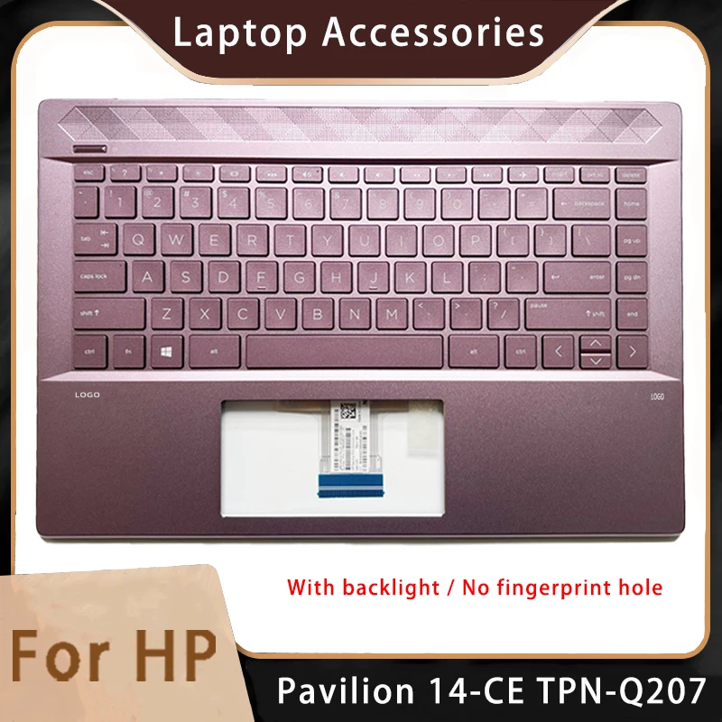 Nouveau pour HP Pavilion occupation CE TPN-Q207; Remplacement Ordinateur Portable Accessoires US Clavier Avec Rétro-Éclairage/Pas d'empreintes digitales trou