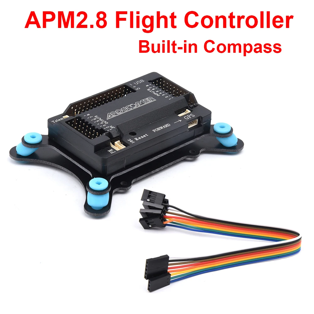 APM 2.8 APM2.8 ArduCopter Mega Flight Controller Built-in Compass & Shock absorber For F450 S500 Remote FPV RC Drone RC Airplane