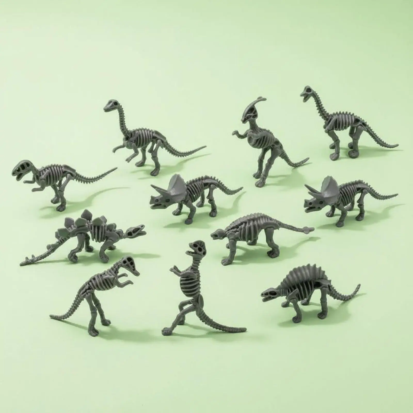 Ensemble de figurines de reptiles réalistes, jouets d'animaux en plastique pour enfants, apprentissage sensoriel, activités de diorama scientifique