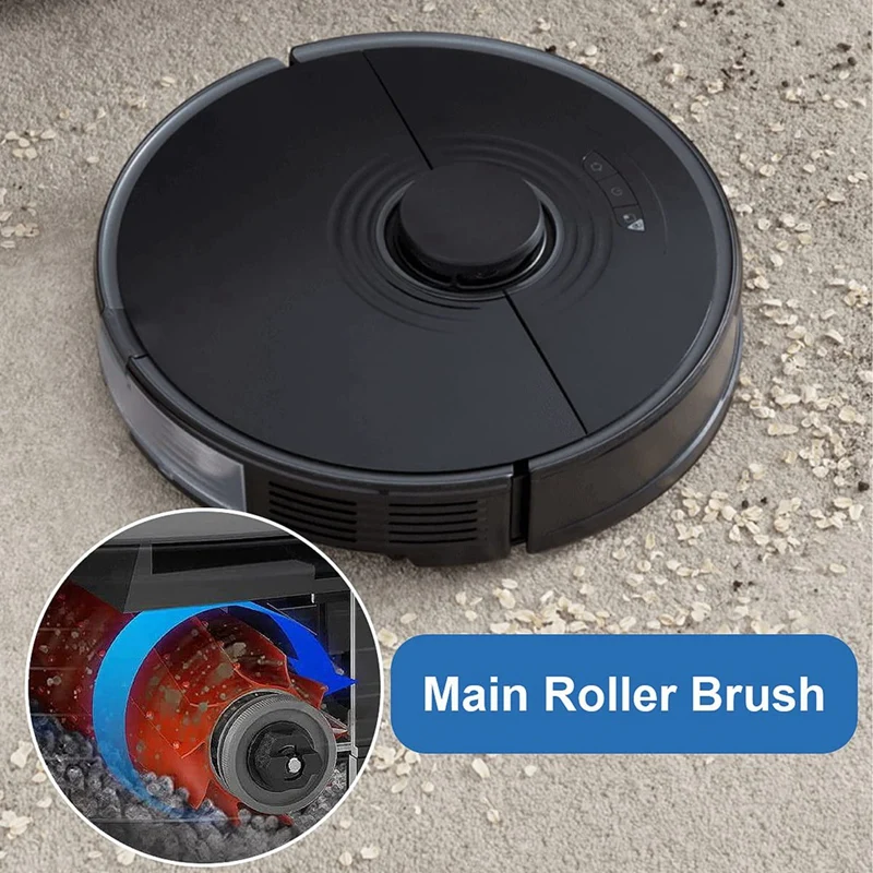 ملحقات مكنسة كهربائية روبوت ، فرشاة رئيسية بديلة ، فرشاة جانبية ، فلتر HEPA ، Roborock Q7 ، Q7 Max