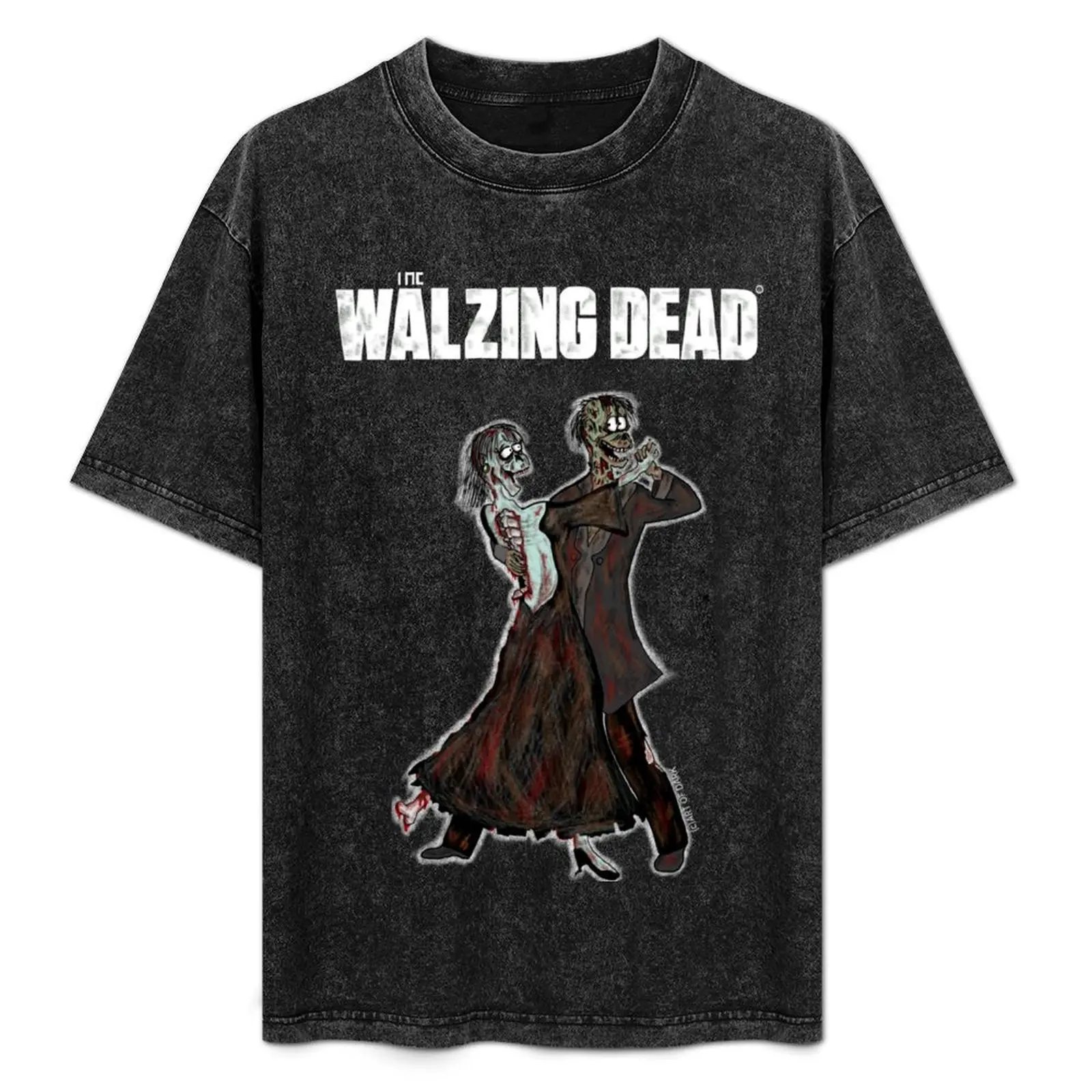 

The Walzing Dead cartoon motif T-Shirt sweat T-shirts oversize aesthetic clothes anime shirt clothing for men