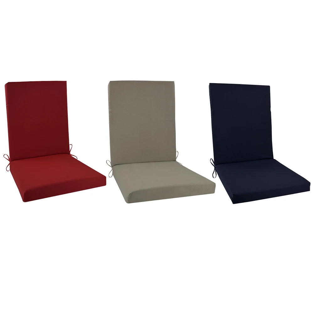 وسائد مقعد لكراسي أثاث الحدائق مع حماية من الأشعة فوق البنفسجية مصممة للاستخدام على الكراسي ذات العجلات القياسية القابلة للطي #5