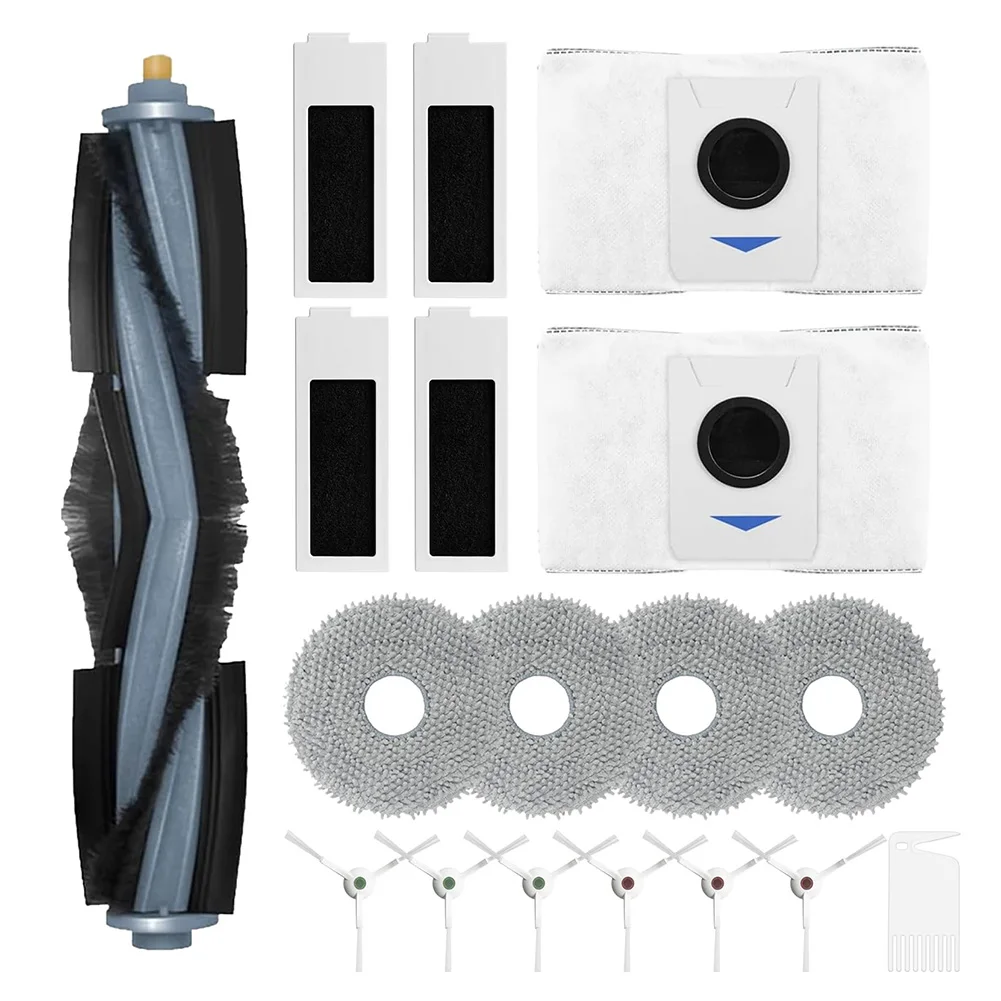 New Practical for durable Side Brush Filter Vacuum Kit Spare Parts Vacuum Cleaner Accessories For ECOVACS Main Brush
