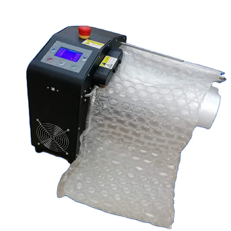 

Best Selling Stock Low Price Air Cushion Machine/air Pillow Machine Desktop Bubble Sheet With Discount
