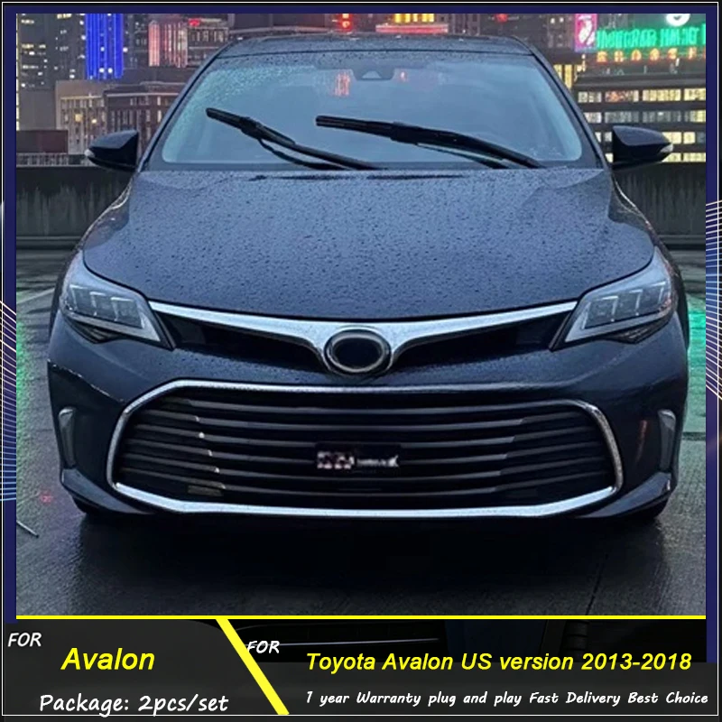 Car Light For Toyota Avalon US version Headlight 2013-2018 LED Projetor Headlamp Daytime Running Light Automotive Accessories