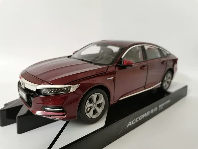 Originele Guangqi Honda 10e Accord 2018-2023 Nieuwe Accord 1:18 Legering Model Auto Gift