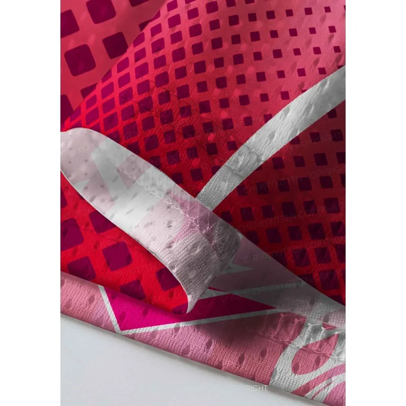 2026 _ New Style _ Fashion _ Subculture _ Fun Jerseys _ Y2K Millennium Girls _ Campus Style _ Sports Style Mesh Fabric view 4