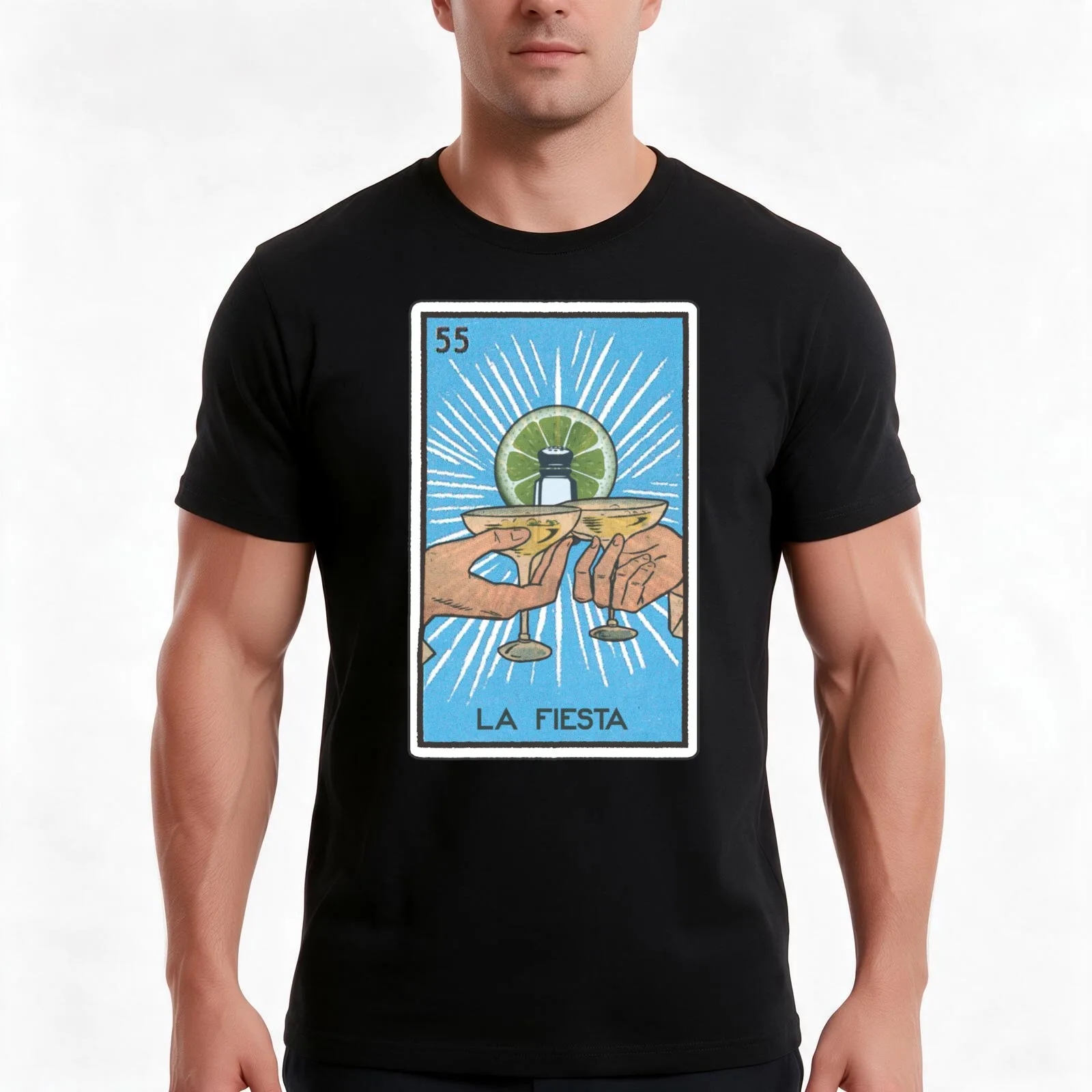 Cinco de Drinko - Cinco de Mayo Fortune Teller Game Card T-Shirt, Summer Casual Cotton Tee, Oversized Streetwear Tops