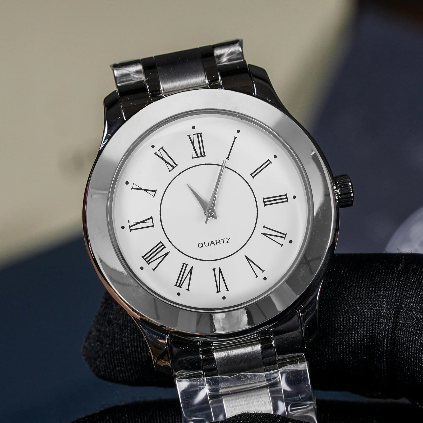 

Retro Round Alloy Roman Numerals Diy Head For Crafts Vintage Inlaid Inlaid Clock Head With Pointer Clock Mechanism Easy Install