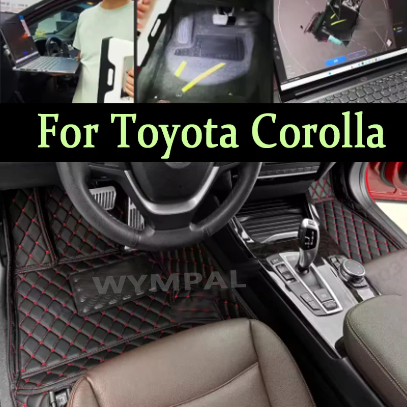 

Luxury Car Floor Mats For Toyota Corolla 11th Gen. Non-Hybrid 2014 2015 2016-2018 Custom Auto Carpet Cover Interior Accessories