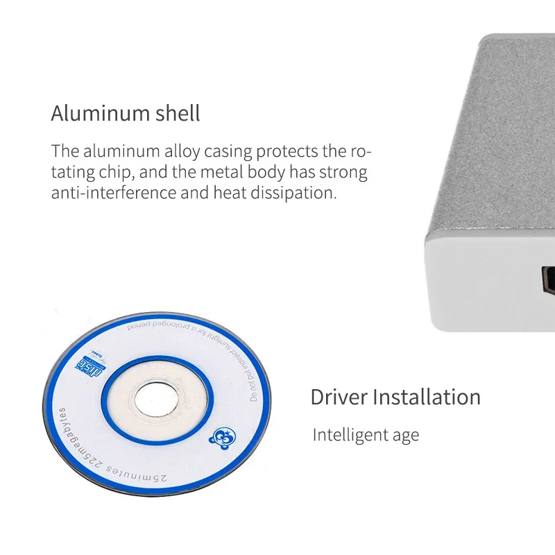 สายเคเบิลอะแดปเตอร์แปลงที่รองรับ USB 3.0 เป็น HDMI USB เป็นอะแดปเตอร์มัลติจอภาพการ์ดวิดีโอภายนอกที่รองรับ HDMI สําหรับ Windows