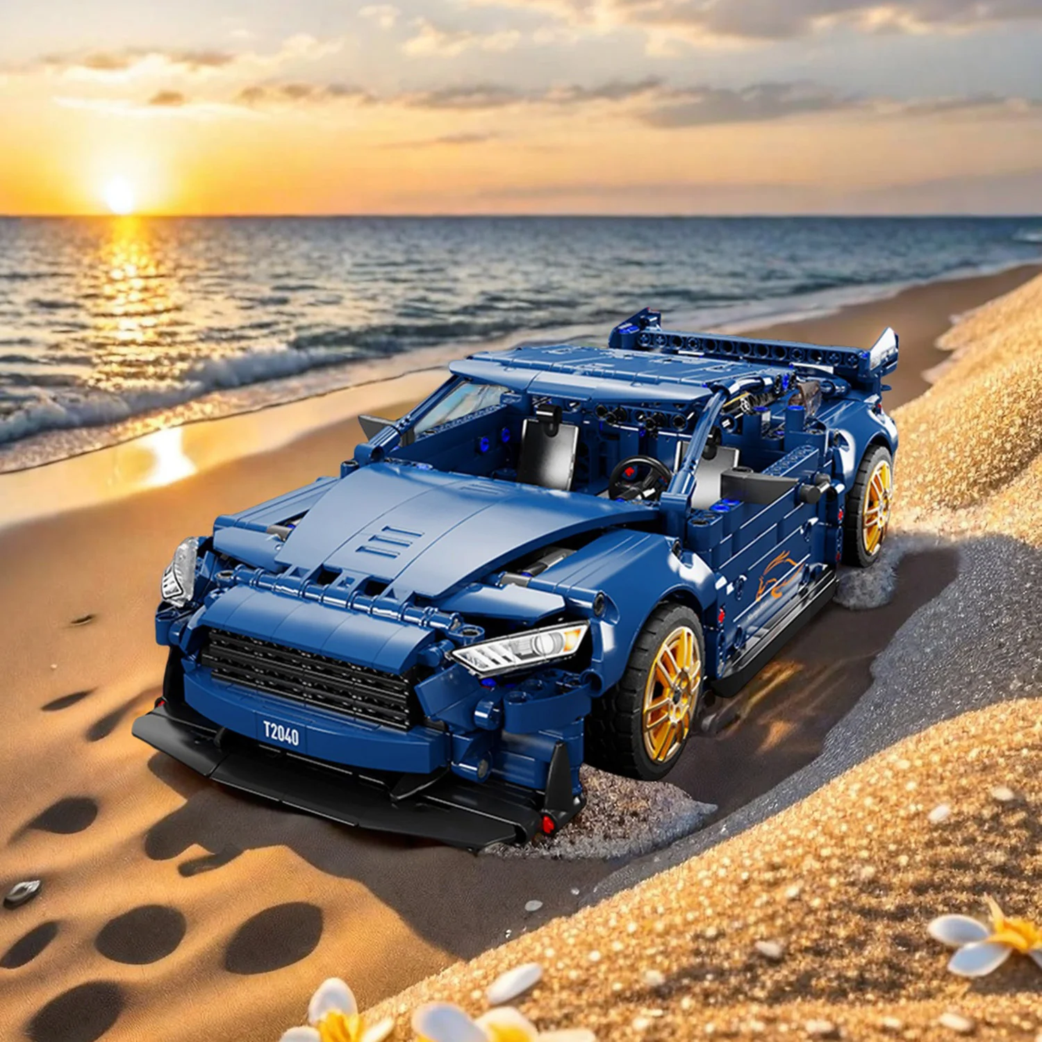 1360 قطعة سباق السيارات التقنية الرياضية اللبنات مجموعات الالعاب تجميع لغز نموذج الطوب الإبداعية مكتب عرض الهدايا #6