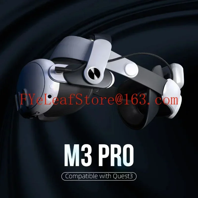 M3PRO headband is suitable for 3 head accessories, convenient for battery replacement, comfortable and durable