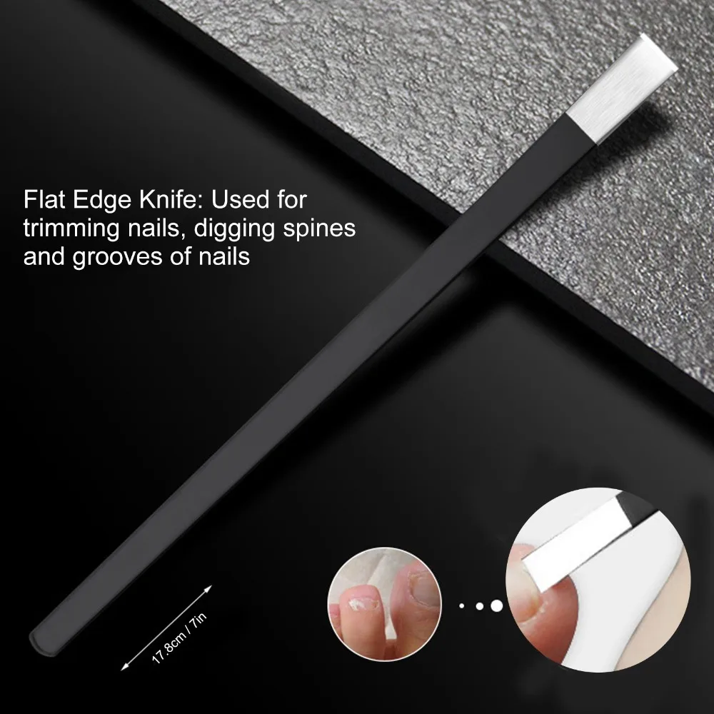 7PCS Stainless Steel Pedicure Knife Set Pedicure Callus Shaver With Storage Pack Professional Pedicure Kit Callus Shaver Set