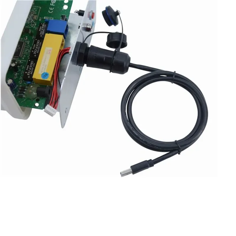 USB 3.0 방수 항공 플러그 소켓 A 암 M20 패널 마운트-10Pin PHD 2.0 2x5Pin IP68 방수 케이블 커넥터