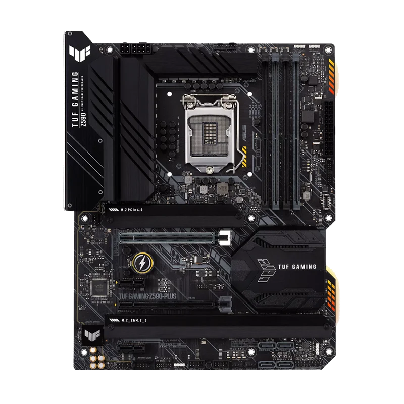 ASUS TUF GAMING Z590-PLUS WIFI LGA 1200 Intel Z590 ATX M.2 Desktop Motherboard