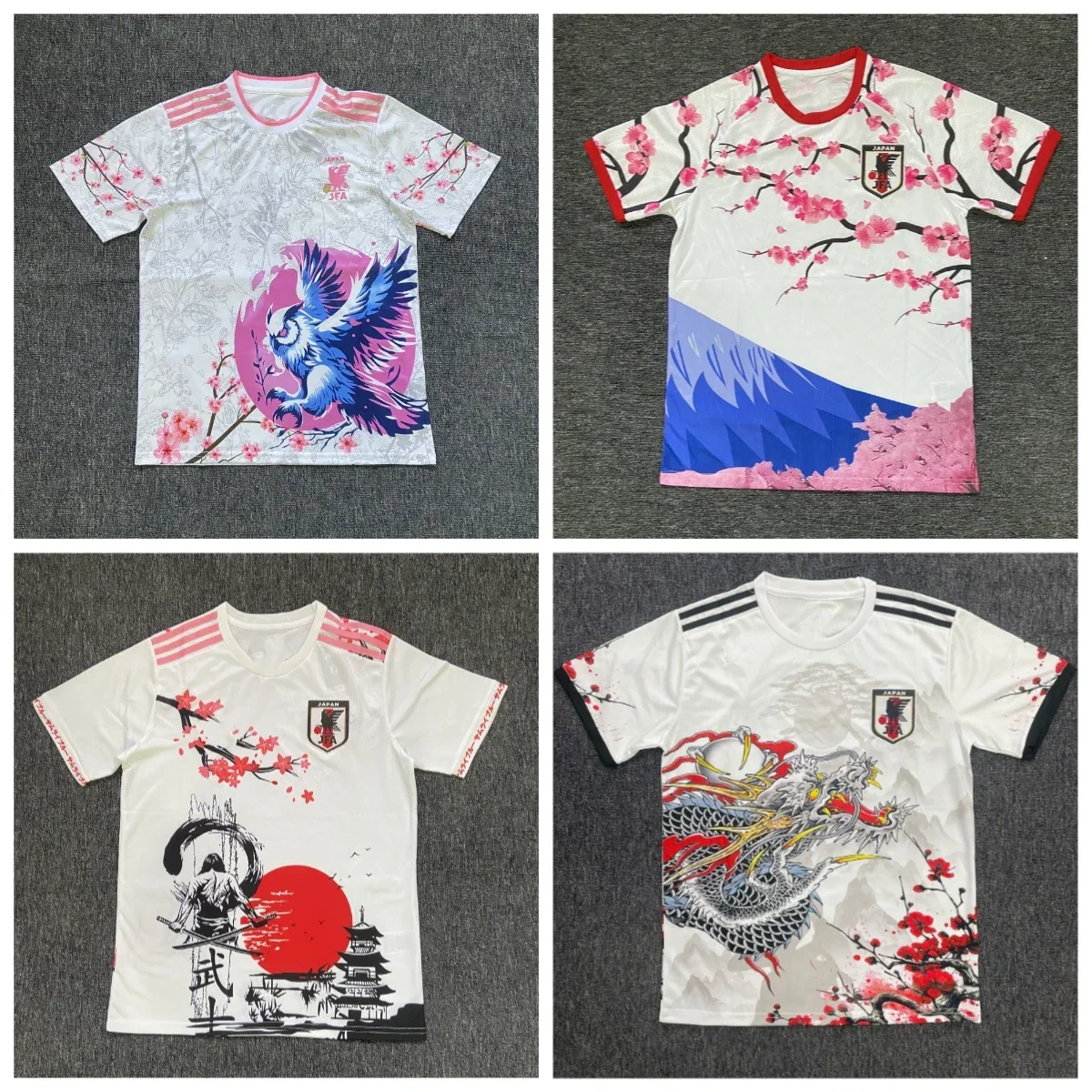 

2025 Japan National Team Special Edition Jersey Personalized Faucet Sakura Manga Football Jersey Fan Edition 3d Printed T-shirt